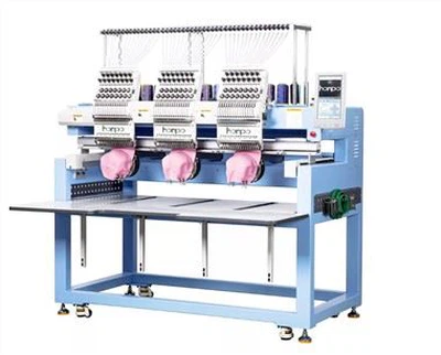 Honpo 3 Head Embroidery Machine New Color