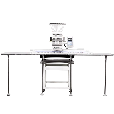 1200x500mm Big Embroidery Area Single Head Flat Embroidery Machine