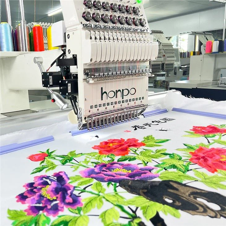 The Large Area Single Head Computer Embroidery Machine 800*500mm