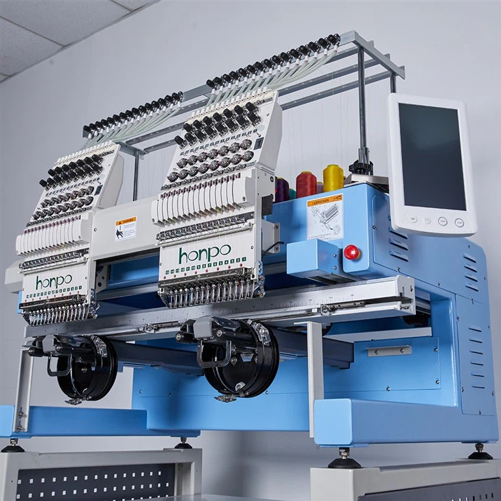 Plus 2 Head Embroidery Machine 500*380mm