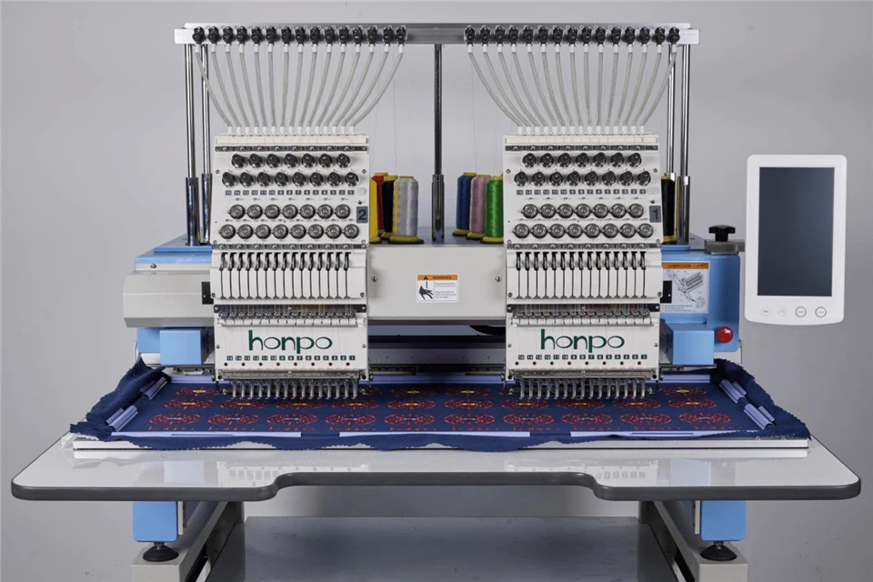 Best Industrial Embroidery Machine 2 Heads Most Popular 500*380mm